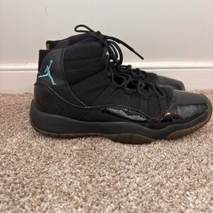Air Jordan 11 Retro “Gamma Blue” 2013 Black Blue Youth Size 6.5Y 378038-006